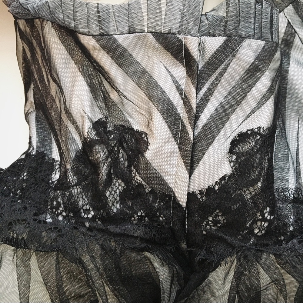 Strapless Hi-Lo Gown - Picture 9 of 10